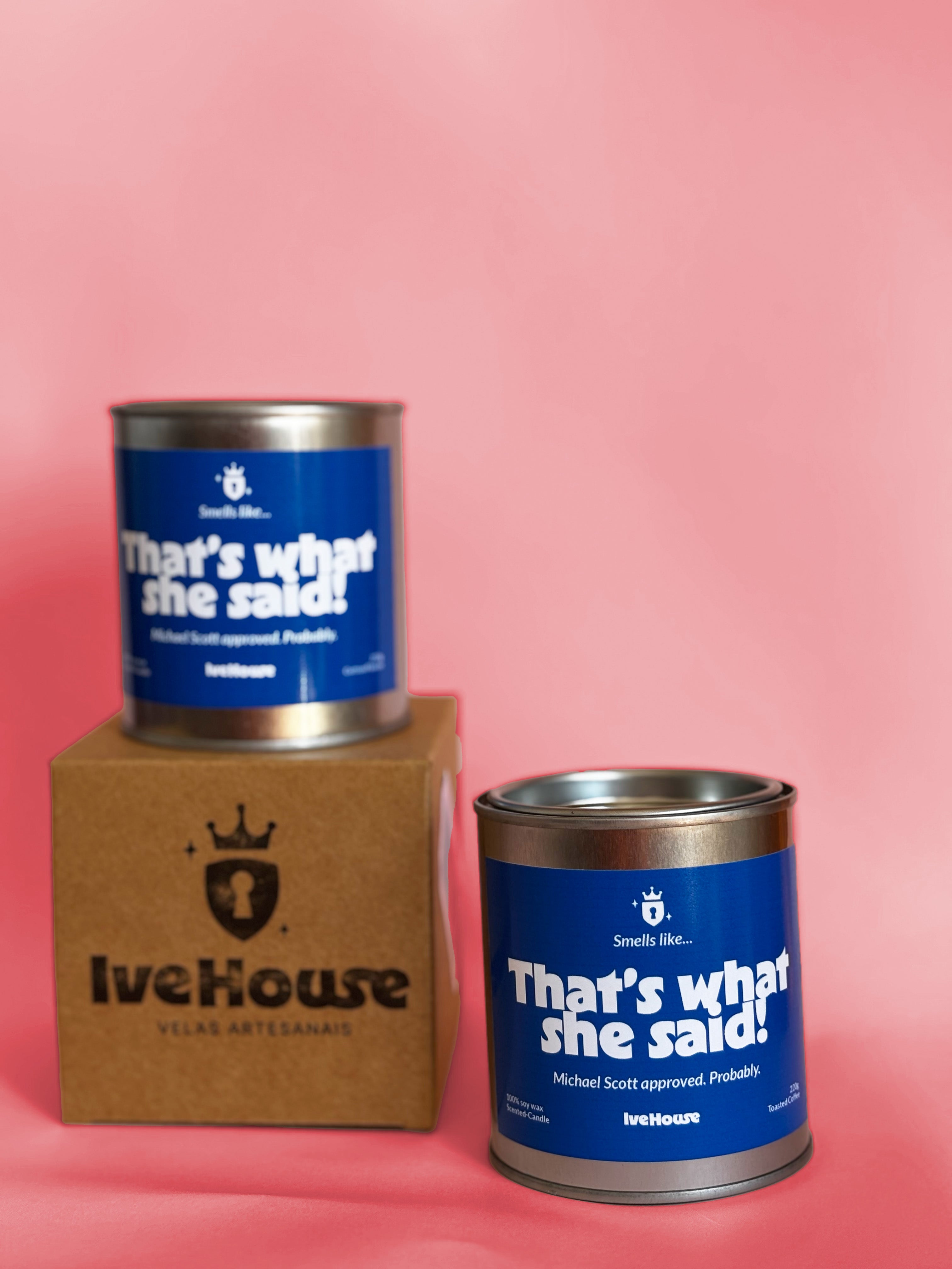 Vela "That's what she said!" (DUNDIE AWARDS) 220g - IVE HOUSE